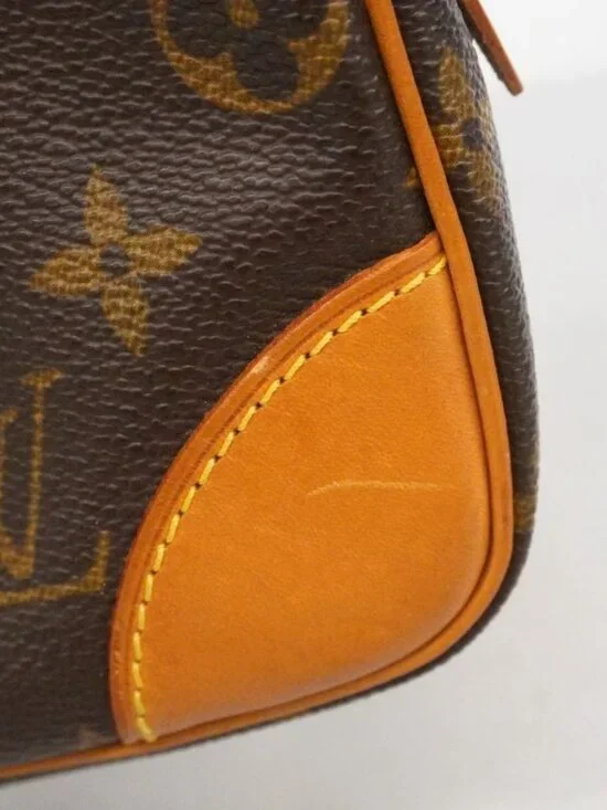 Louis Vuitton Clutch Monogram Marly Dragonne GM Brown - Picture 6 of 10